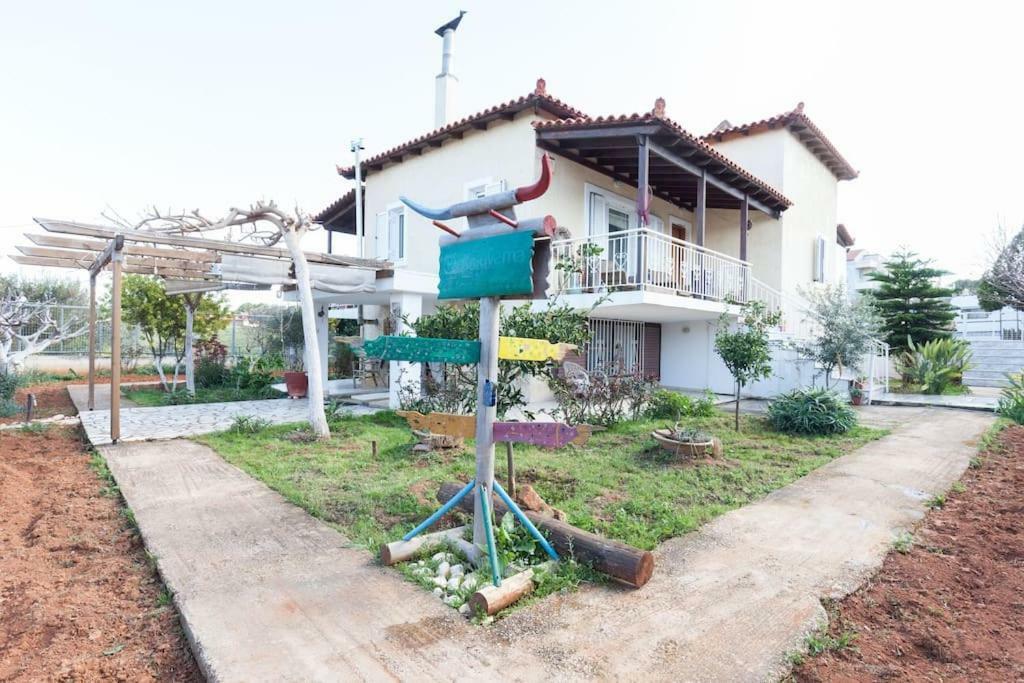 Country Rooms Near Athens - Airport Vravrona Exterior photo